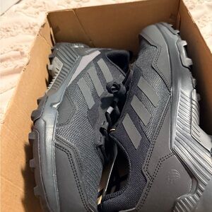 Adidas Men's Gray Athletic Trail Shoes